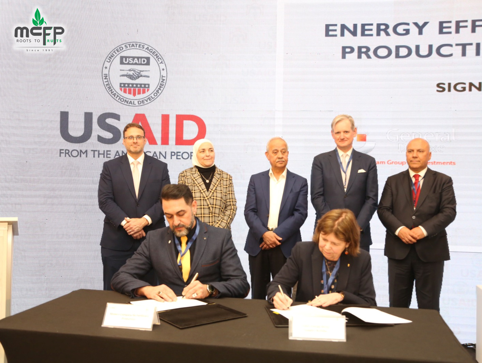 MCFP signs an agreement with the Energy Efficiency Program funded by USAID
